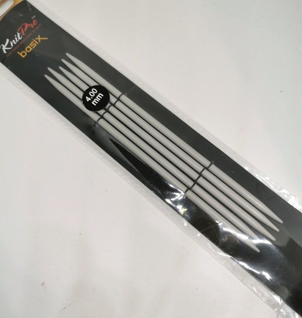 Nadelspiel KnitPro Basix 15cm - 4,0