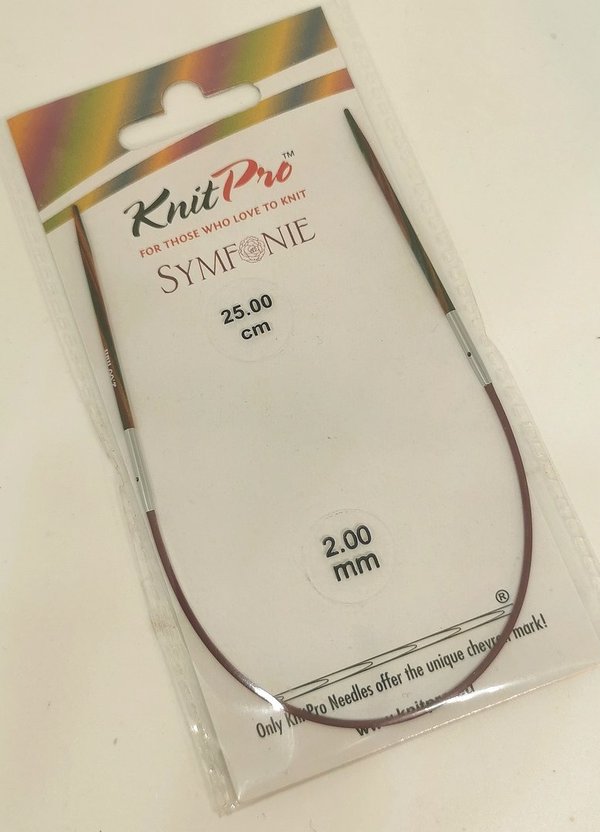 KnitPro Rundstricknadel 2,0 - 25cm