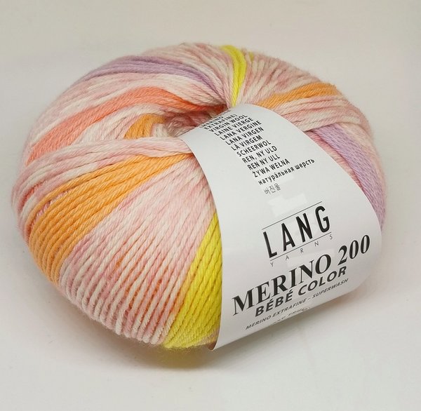 Lang Yarns Merino 200 BÉBÉ Color Fb 0409