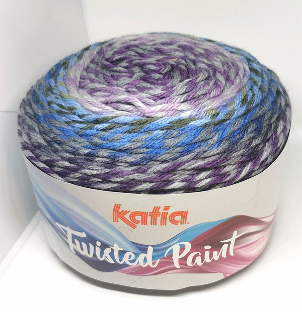 KATIA Twisted Paint Fb 151 - Grau-Lila-Rosé -